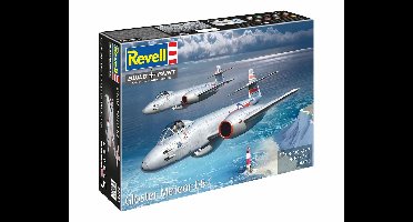 Revell Modelbouwpakket Vliegtuigen - 03750 Gloster Meteor F.8 - Britse Straaljager Plastic - 1:32 - Modelbouw