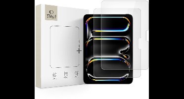 Tech-Protect Gehard Glas Fit+ Voor Ipad Pro 11 5 6 2024 2025 2-Pack