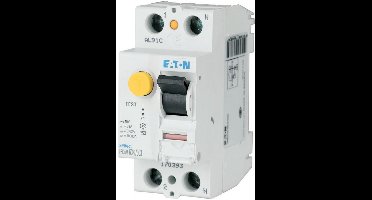 Eaton Aardlekschakelaar (RCCB), 40A, 2p, 30mA, Type A, 170432