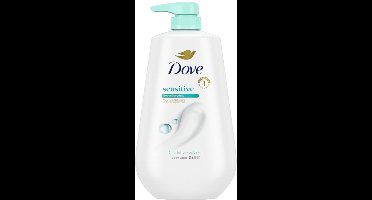 Dove Body Wash Sensitive Skin 870 ml – Hydraterende Douchegel – 24u Lotion-Zachte Huid – Hypoallergeen – Zonder Sulfaten & Parabenen