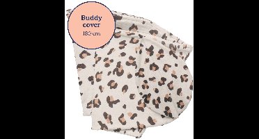 Doomoo Voedingskussenhoes - Buddy Cover - Leopard Cream