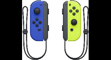 Nintendo Official Switch - Joy-Con Controller Pair - Neon Blue Neon Yellow JP Switch