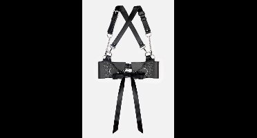 Restyle - Moon Gazer Reversible Harnas - XS/S - Zwart