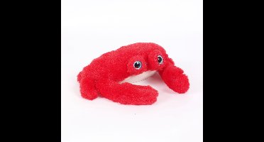 PIA Soft Toys Pluche Knuffeldier Krab rood - 22 cm