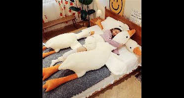 Boraboi® Gigantische Pluche Gans Knuffel met Meerdere Functies voor Kinderen en Volwassenen