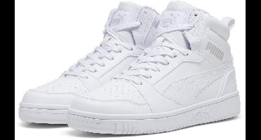 PUMA Rebound v6 Unisex Sneakers - PUMA White-PUMA White-Cool Light Gray
