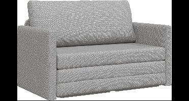 vidaXL - Slaapbank - 110cm - Wolkgrijs - Stof