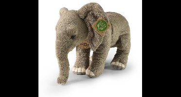 Rappa Eco Friendly Serie - Knuffel - Afrikaanse Olifant - 28 cm - Zacht Pluche