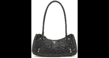 GUESS Schoudertas Rosalba Top Zip Shoulder Bag Black Zwart