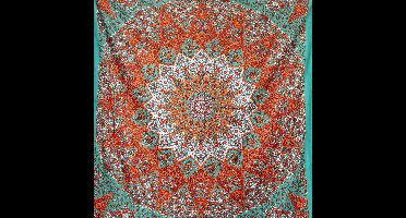 Boraboi ® Uitgebreide Zandvrije Picknickmat voor Strand en Outdoor Avonturen, 210 x 230 cm, Oranje