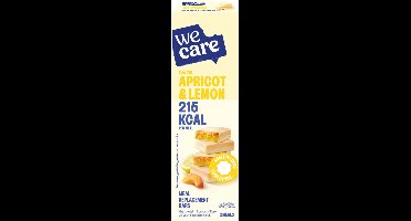 WeCare Meal Replacement Bars Abricot Lemon - 3 x 116 gr - Voordeelverpakking