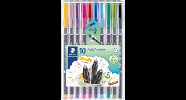 STAEDTLER triplus fineliner - Box 10 st