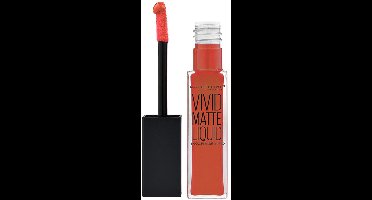 Maybelline Vivid Matte Liquid - 25 Orange Shot - Oranje - Lippenstift