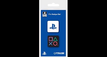 PlayStation - Shapes Enamel Pin Badge