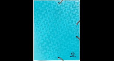 Exacompta 8x Klasseerdoos rug 40mm gerecycled polypropyleen Pop'N Co - Geassorteerd - 59990E