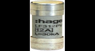 Hager LF312PV HAG ZEK.PV 10X38 1000V DC 12A per 10