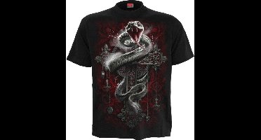 The Simpsons Bart Raven Heren T-shirt - zwart - 4XL