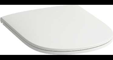 Laufen Lua closetzitting 36.7x44.6x4.6cm met quickrelease en softclose zitting en deksel RVS bevestiging Duroplast Pergamon