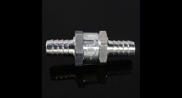 Terugslagventiel voor wegwerpventiel 6/8/10/12 mm optioneel (12 mm) - Aluminium