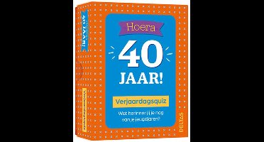 Deltas Verjaardagsquiz Hoera 40 jaar!