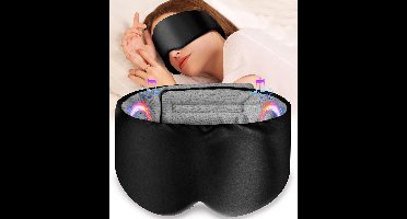 Slaapmasker Bluetooth - Slaap Koptelefoon - Bluetooth Slaapmasker - Zwart