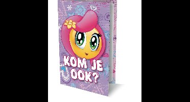 Uitnodigingskaarten - Girls - 6st.