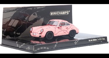 Porsche 356C Coupé Pink Pig Minichamps Modelauto 1:43 1963 430062326 Schaalmodel
