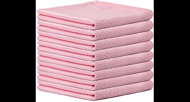 12 microvezel reinigingsdoeken - Draagbare multifunctionele pannen reinigingsdoeken - Superabsorberend - Voor ramen, spiegels, voorruiten, schermen, tv's, tablets en bestek - 30x30cm