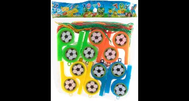 Voetbalfluitjes, 12st.