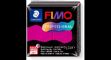FIMO professional - ovenhardende boetseerklei - blok 57 gr - primair magenta