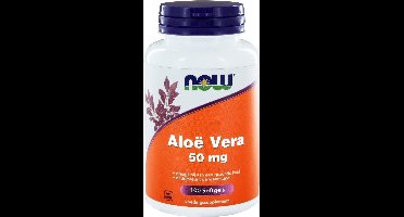 Now Foods - Aloë Vera Concentraat 50 mg - 100 Softgels