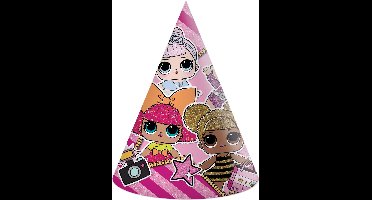 LOL Surprise Feesthoedjes 6 stuks