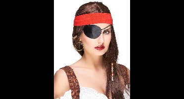 Vegaoo - Piratenooglapje voor volwassenen