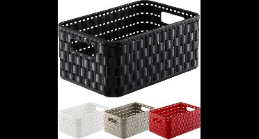 Rotho mand COUNTRY 24 x 16 x 11 cm wit