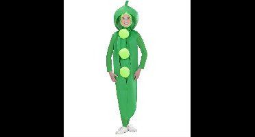"Grappig sperzieboon met erwten pak voor kinderen  - Verkleedkleding - 146/152"
