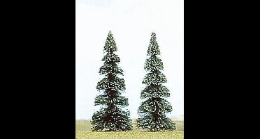 Busch - 2 Tannen, 90mm H0 (Bu6103) - modelbouwsets, hobbybouwspeelgoed voor kinderen, modelverf en accessoires