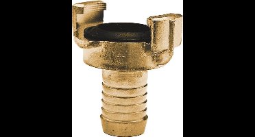 Westfalia Snelkoppeling uit messing, slang stuk 1/2, nok breedte van 40 mm, 2 stuks