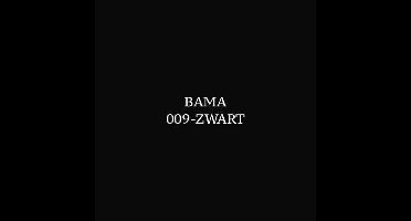 Bama Schoencreme 50 ml - Schoenonderhoud - Zwart