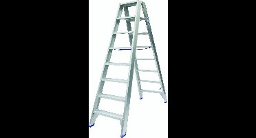 Solide Dubbel Oploopbare Trap - Type DT - 2x8 treden