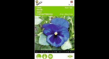 2 stuks Viola, Viool Alpenmeer blauw