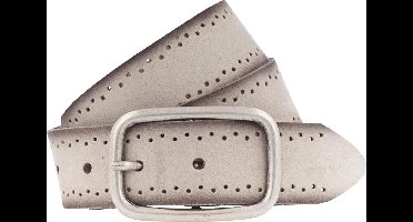 MUSTANG Leren riem Woman´s Belt 3.5 W90 Dark Vanilla beige