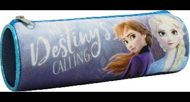 Disney Etui Frozen Meisjes 22 X 7 Polyester/nylon Donkerblauw