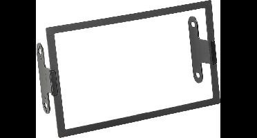 2-DIN Paneel geschikt voor Nissan Pathfinder/ Quest/ Sentra/ Xterra - Infinity I30 - Mercury Villager Kleur: Zwart