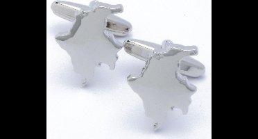 Manchetknopen - Colombia Kaart Outline