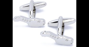 Manchetknopen - Malta Kaart Outline