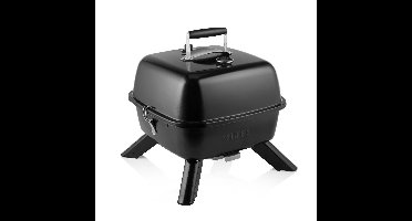 Houtskool BBQ - Princess 112256 Hybride barbecue - Elektrische barbecue - Met thermometer - Elektrische BBQ - Tafelmodel - Gebruik elektrisch of met kolen – Inclusief deksel - 2000W - bbq accesoires