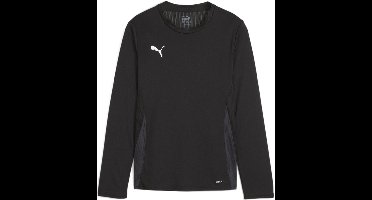 Puma Kinder TeamGoal Longsleeve Jersey Jr 705751 Puma Black-Puma White-Flat Dark Gray-128