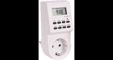 Q-LINK - Digitale tijdschakelklok - Wit