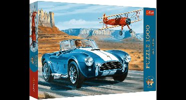 Trefl legpuzzel Tea Time The Desert Race 1000 stukjes premium kwaliteit.