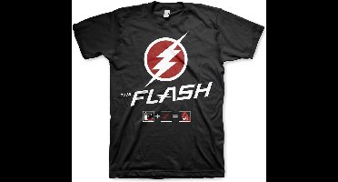 DC Comics The Flash Heren Tshirt -L- Riddle Zwart